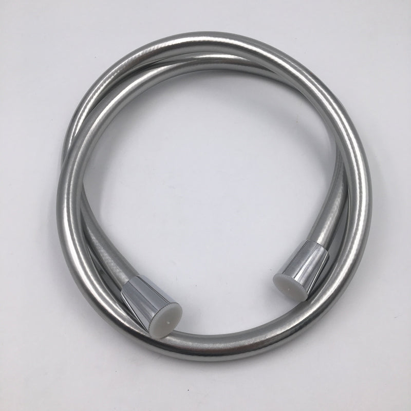 Easy Clean Smooth Silver Shower Hose - 150cm Long image 1