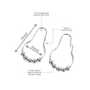 Stainless Steel Polished Chrome Shower Curtain Rings