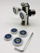 Uniwheel Shower Door Runner - Polished Chrome Finish