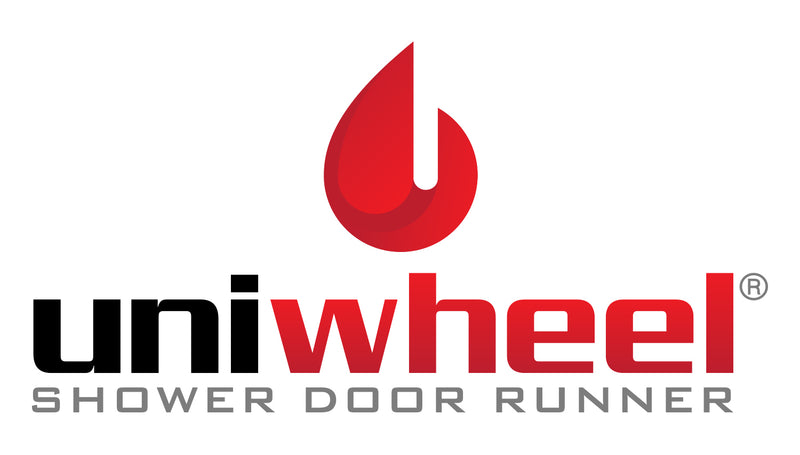 Uniwheel Shower Door Runner - Polished Chrome Finish
